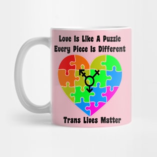 Love Is Like A Puzzle Mug